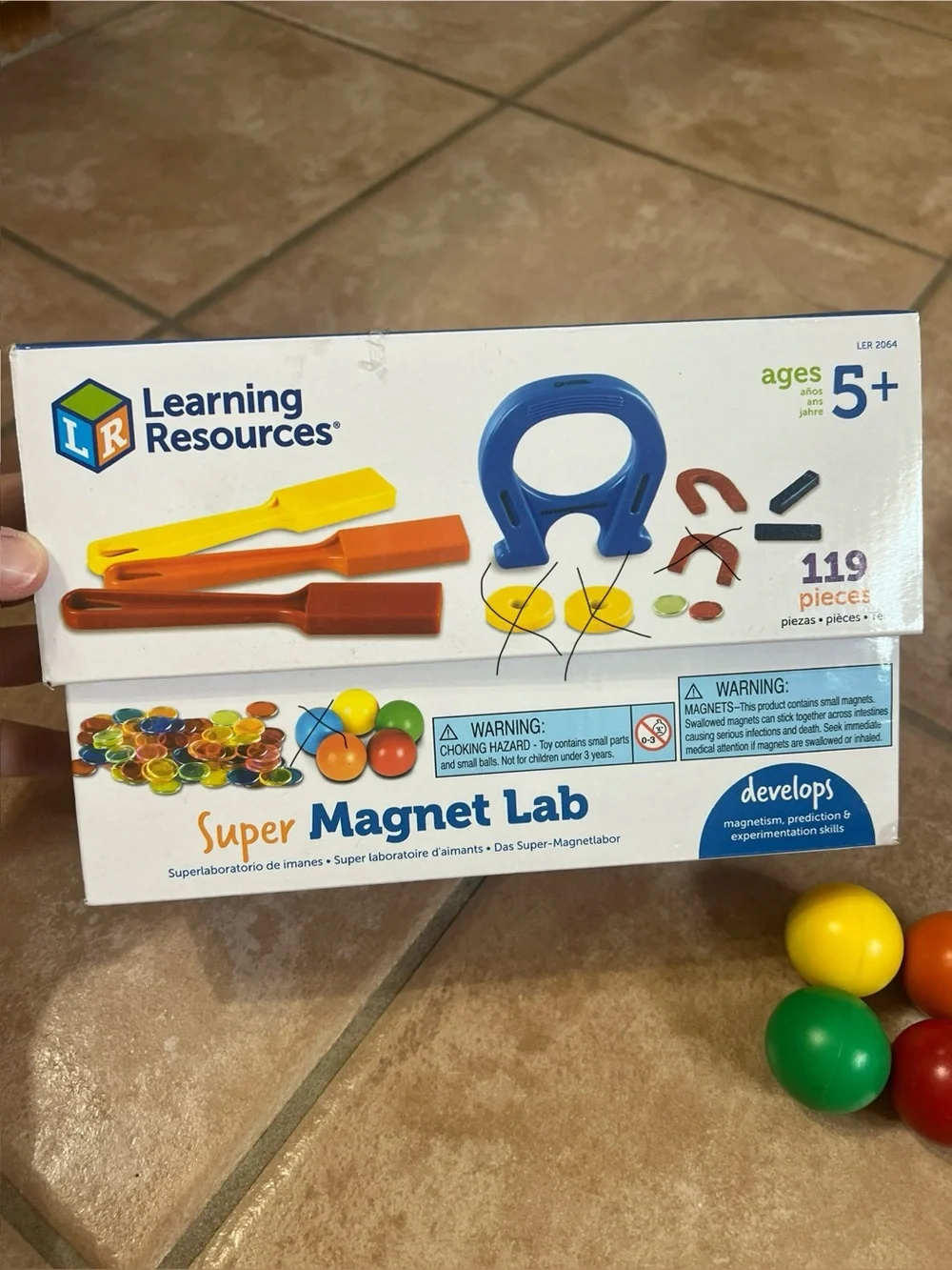 Learning Resources Super Magnet Lab STEM Science manipulative teacher homeschool